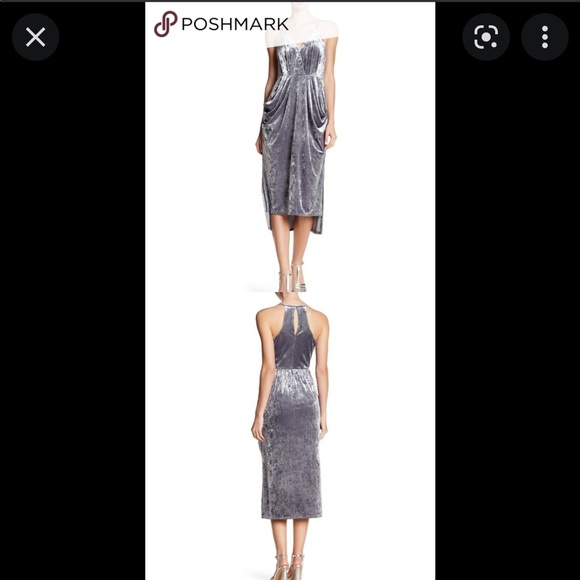 BCBGeneration – Velvet Faux Wrap Dress
GREY FROST / XS - Picture 6 of 6